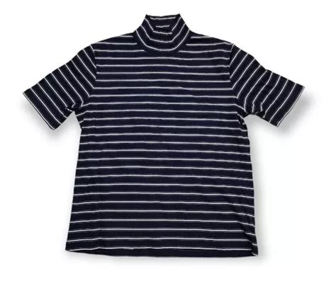 playera polo azul con lineas blancas salvatore ferragamo|Ferragamo México .